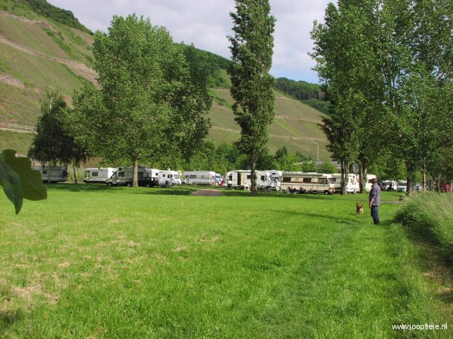 Camperplaats in Neef a/d Moezel.