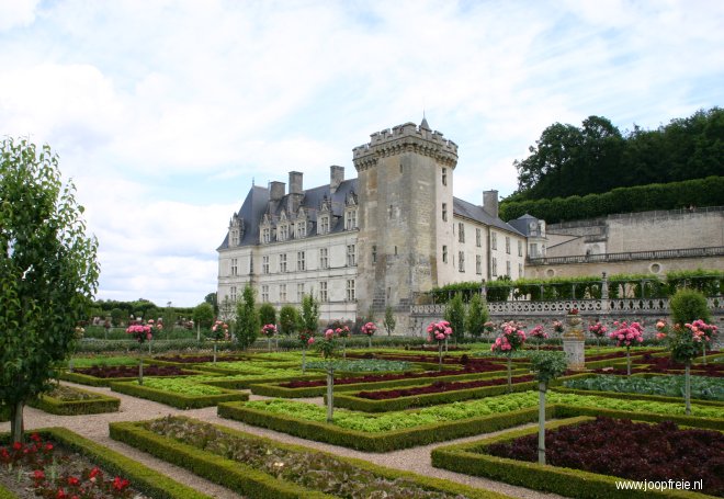 Chateau en tuinen van Villandry