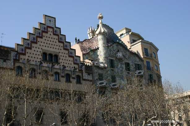 Gaudi architectuur in Barcelona