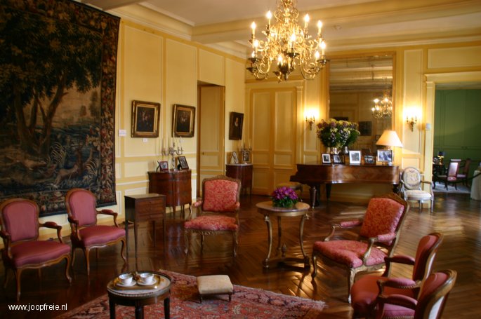 Salon in Chateau de Villandry