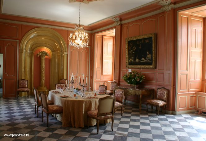 Eetzaal in Chateau de Villandry