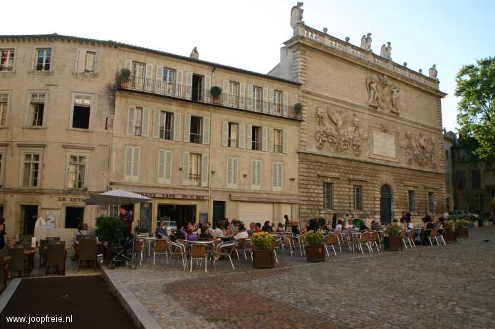 Plein in Avignon
