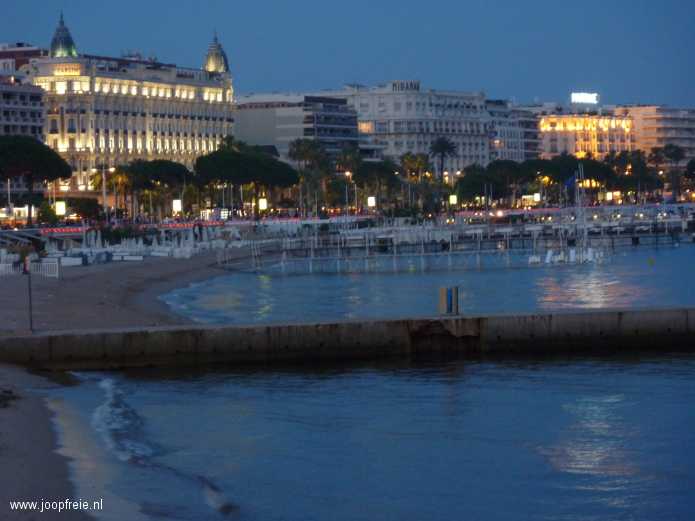 Zomeravond in Cannes